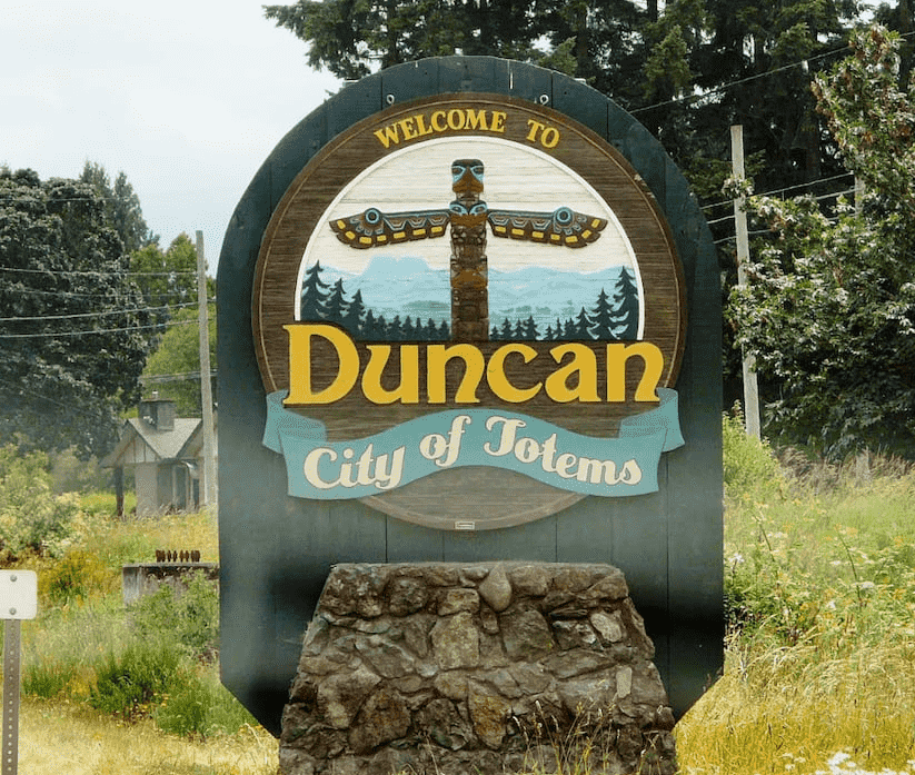 city of duncan sign